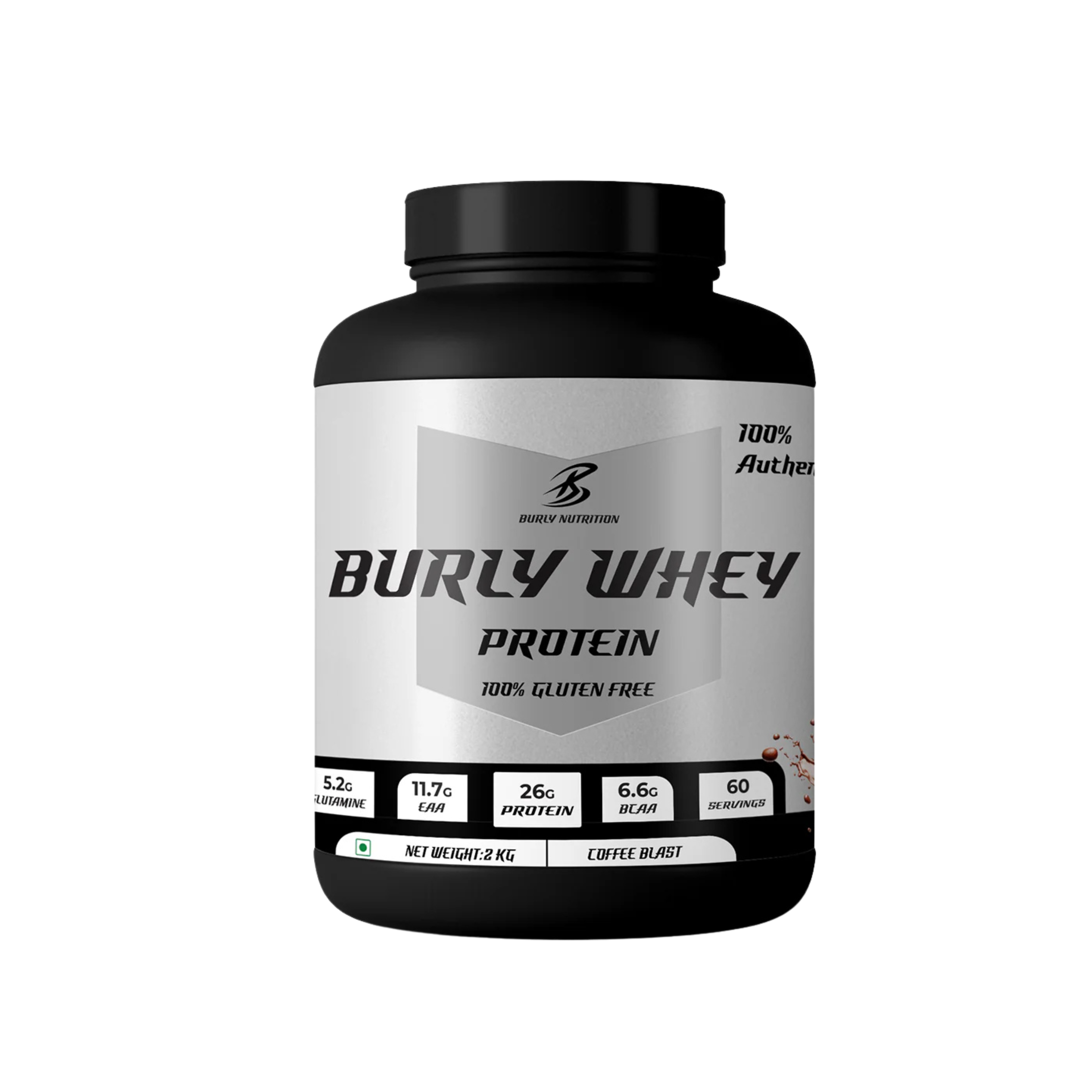 BURLY WHEY COFFEE BLAST FLAVOUR (2 KG)