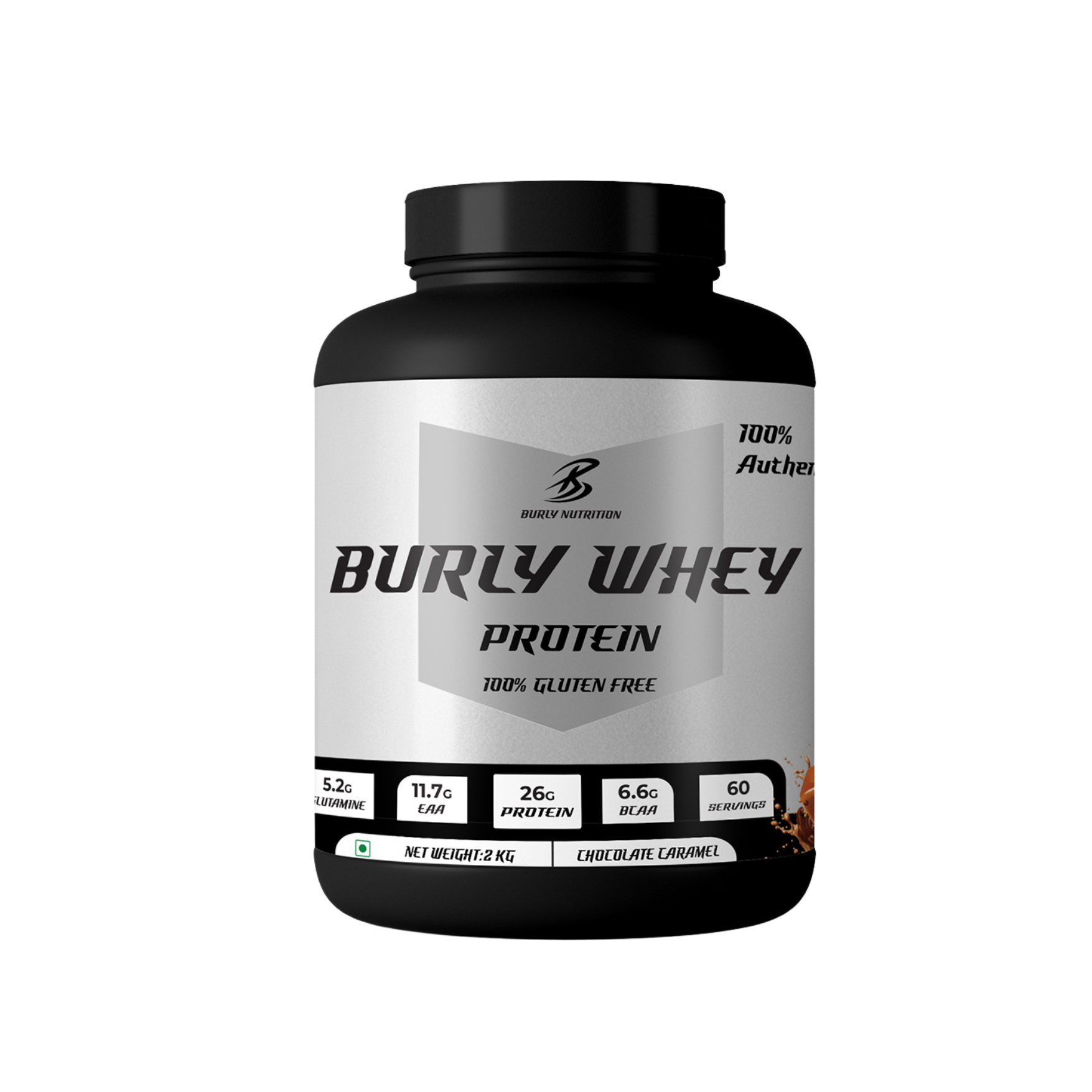 BURLY WHEY CHOCOLATE CARAMEL (2KG)