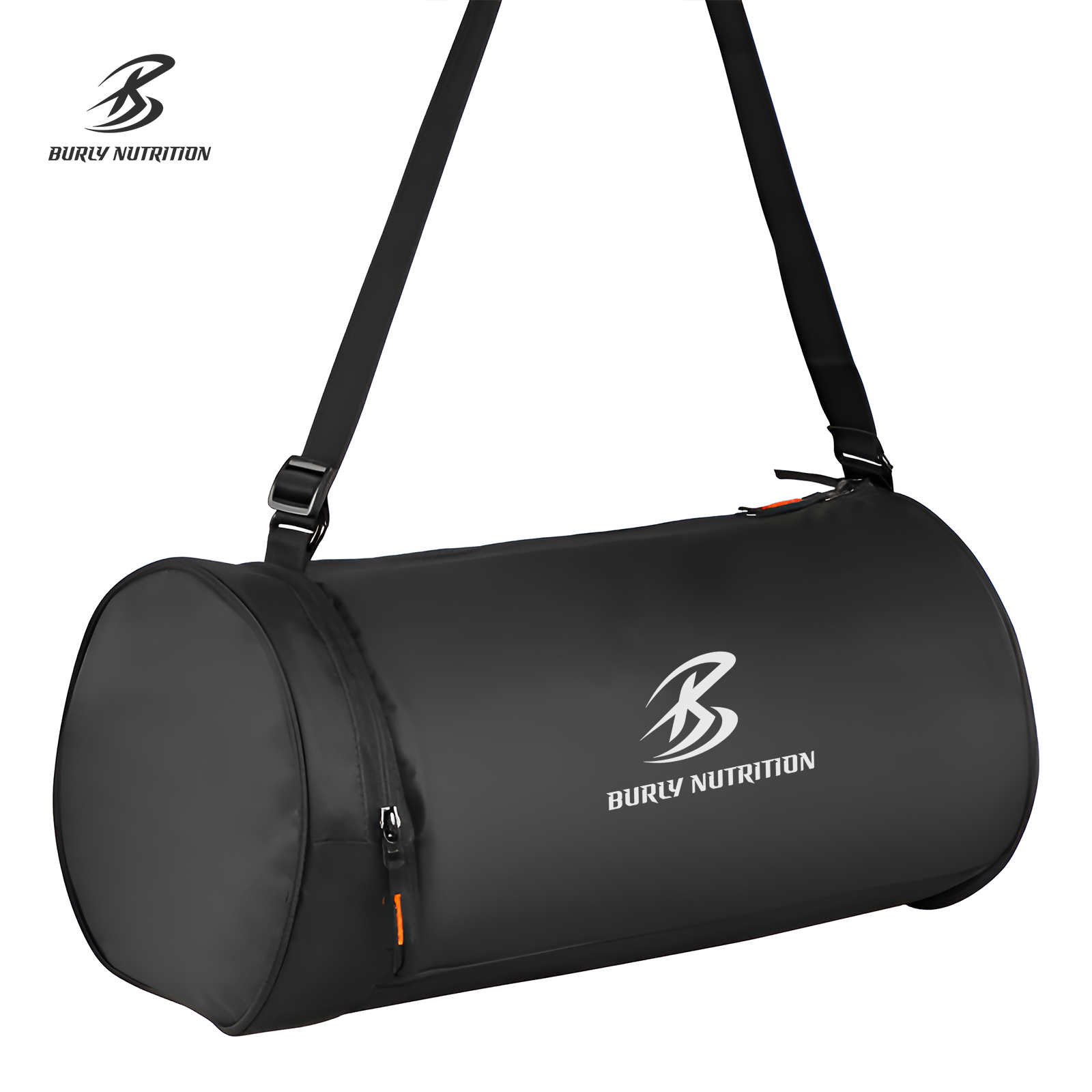 Black Duffel Gym Bag